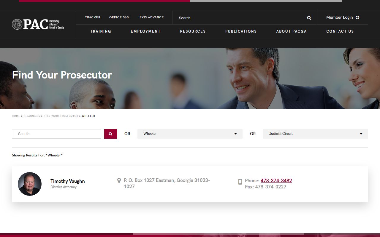 Wheeler County criminal court records prosecutor lookup