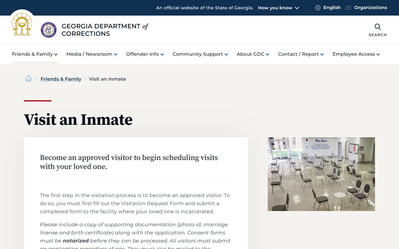 Wheeler County inmate records GDC visit inmate source